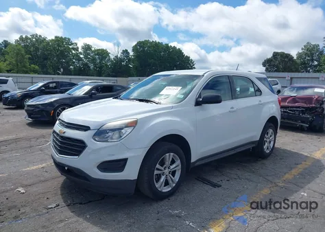 2017 Chevrolet Equinox Ls z USA, uszkodzony, nr VIN 2GNALBEK4H1614395